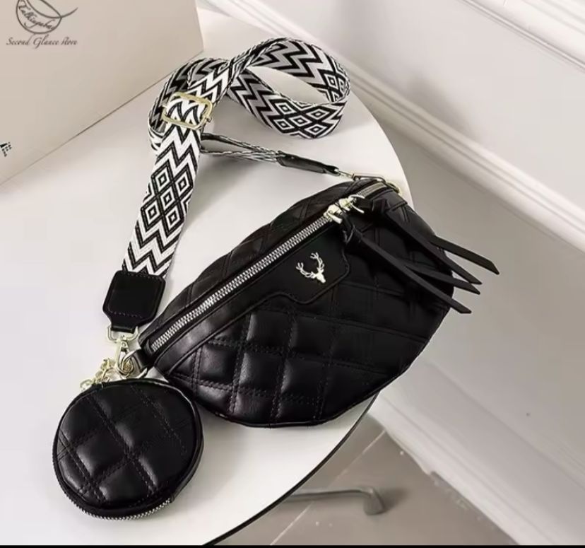 Canguro Riñonera Con Monedero Para Dama